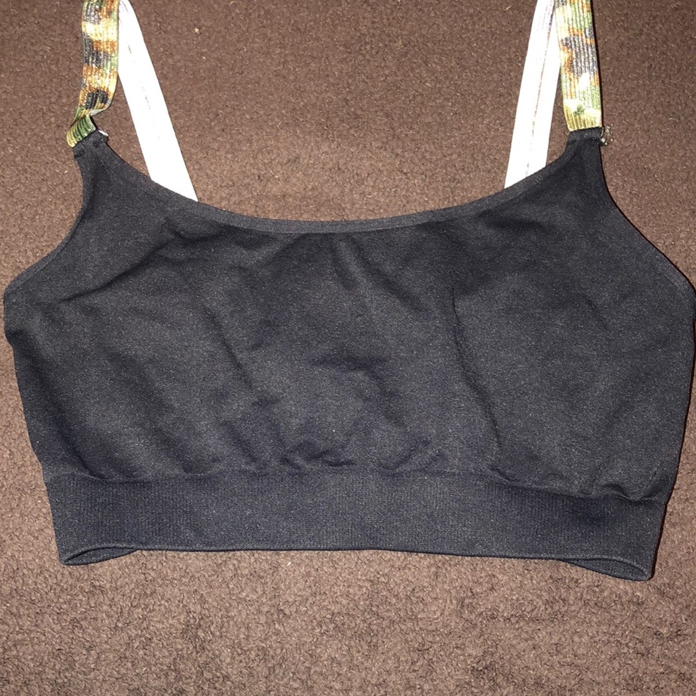 Malibu Sugar one size 7-14 black with camouflage straps